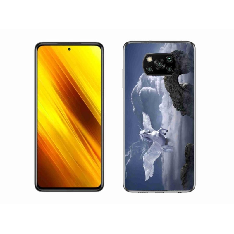 Gélový kryt mmCase na mobil Xiaomi Poco X3 - pegas