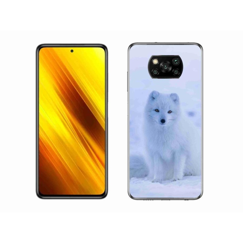 Gélový kryt mmCase na mobil Xiaomi Poco X3 - polárna líška