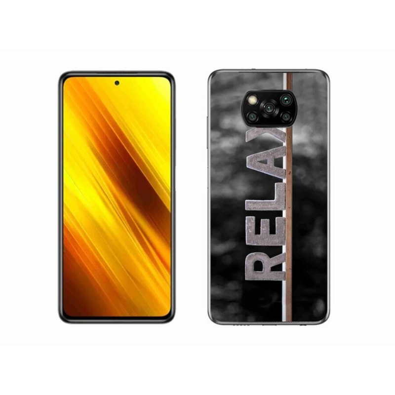 Gélový kryt mmCase na mobil Xiaomi Poco X3 Pro - relax 1