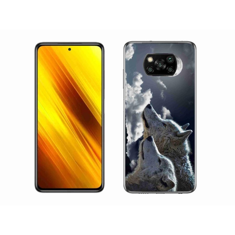 Gélový kryt mmCase na mobil Xiaomi Poco X3 Pro - vlci