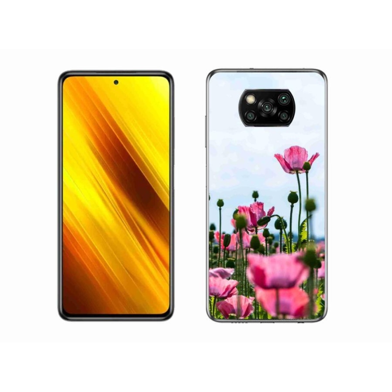 Gélový kryt mmCase na mobil Xiaomi Poco X3 Pro - vlčí mak