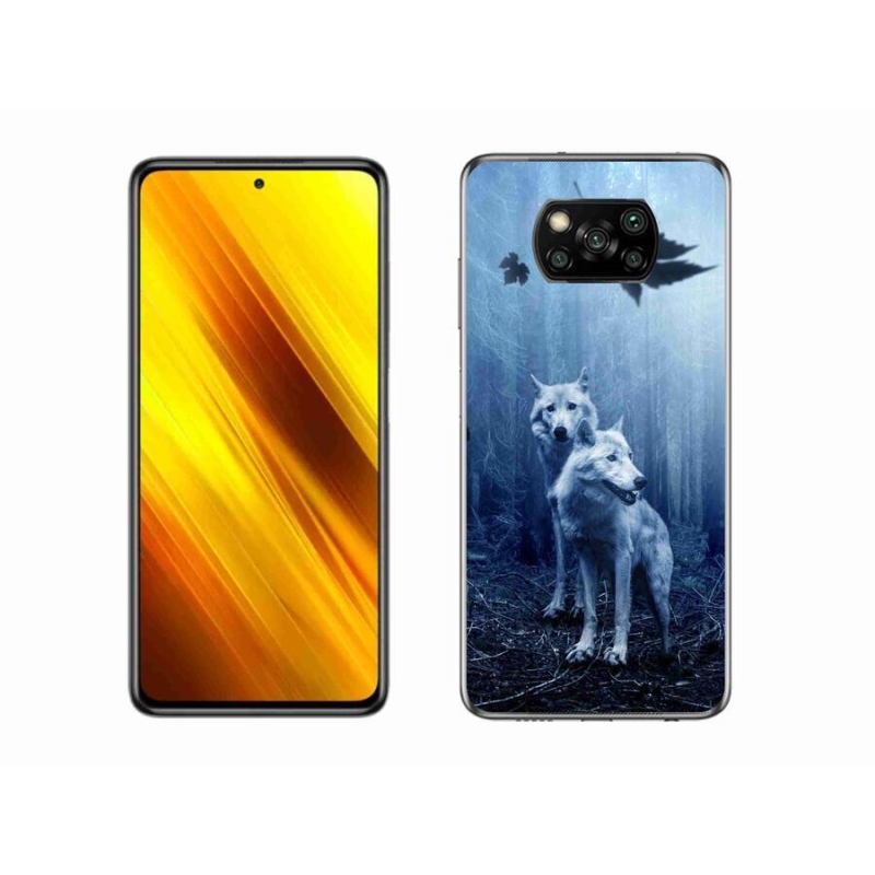 Gélový kryt mmCase na mobil Xiaomi Poco X3 Pro - vlci v lese