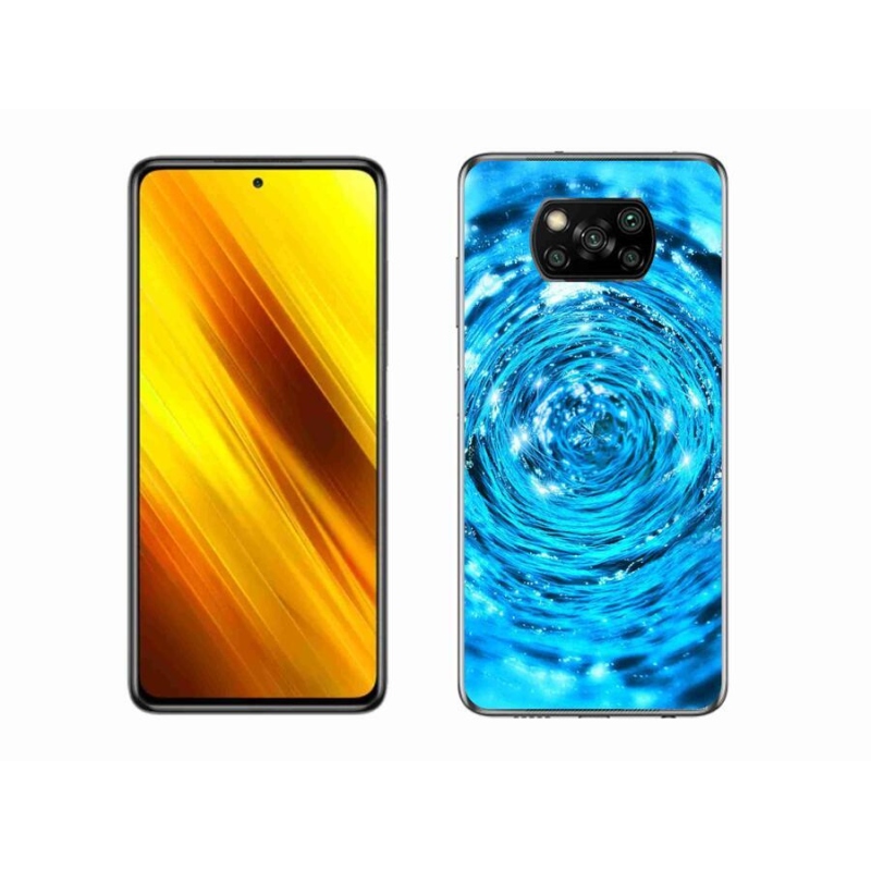 Gélový kryt mmCase na mobil Xiaomi Poco X3 Pro - vodný vír