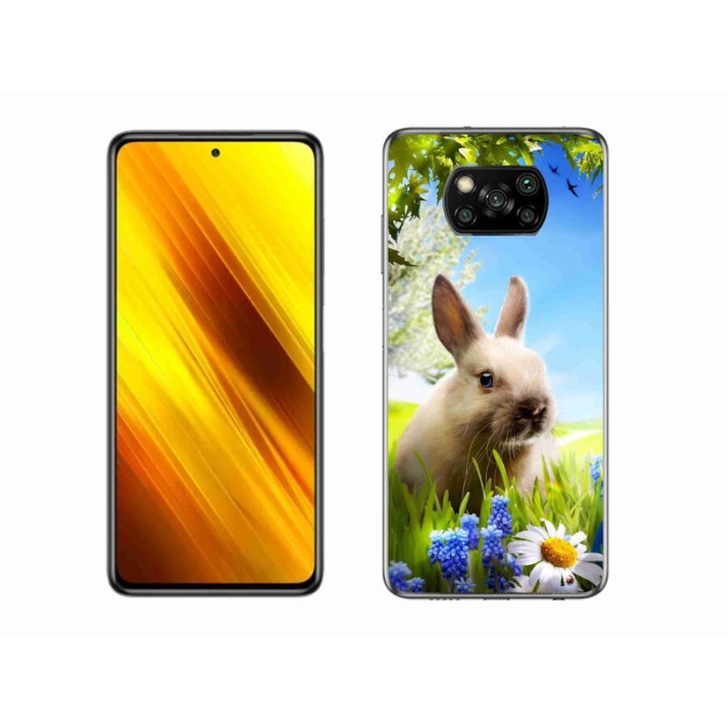 Gélový kryt mmCase na mobil Xiaomi Poco X3 Pro - zajačik