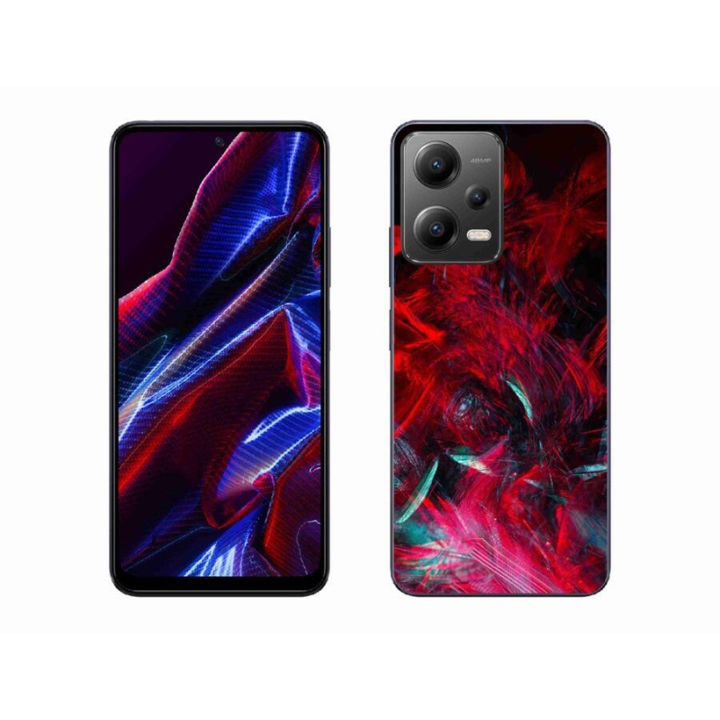 Gélový kryt mmCase na mobil Xiaomi Poco X5 5G - abstrakt 16