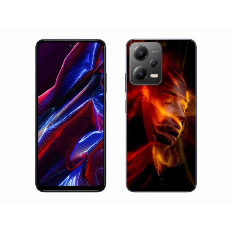 Gélový kryt mmCase na mobil Xiaomi Poco X5 5G - abstrakt 18