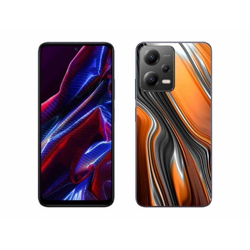 Gélový kryt mmCase na mobil Xiaomi Poco X5 5G - abstrakt 3