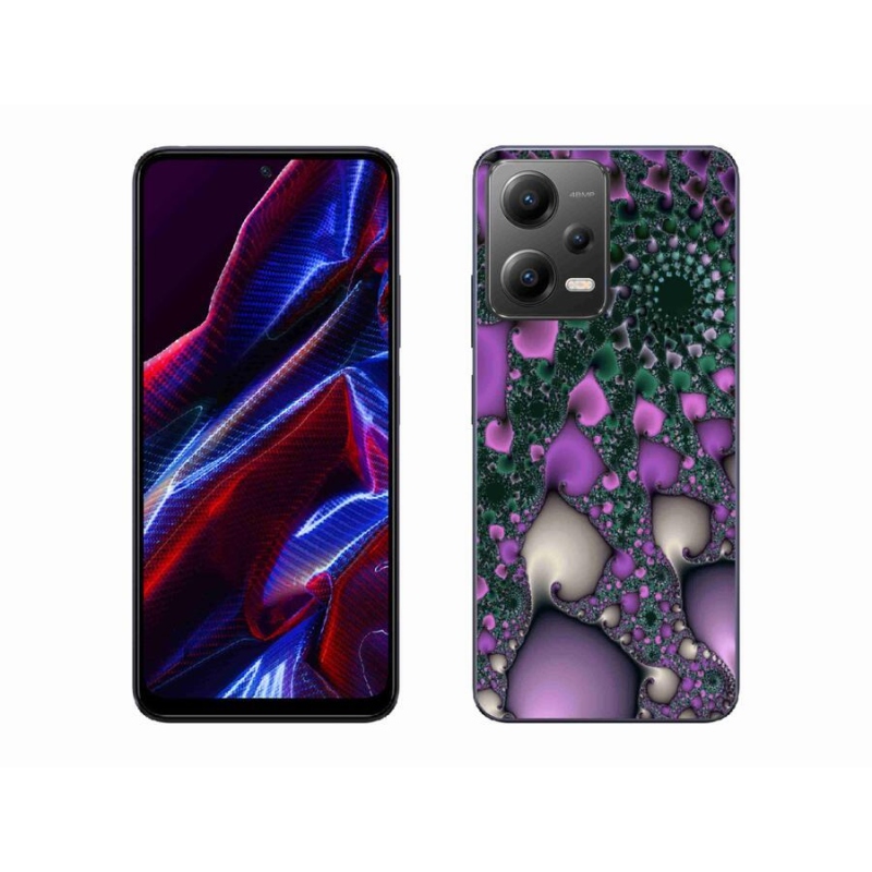 Gélový kryt mmCase na mobil Xiaomi Poco X5 5G - abstrakt 7