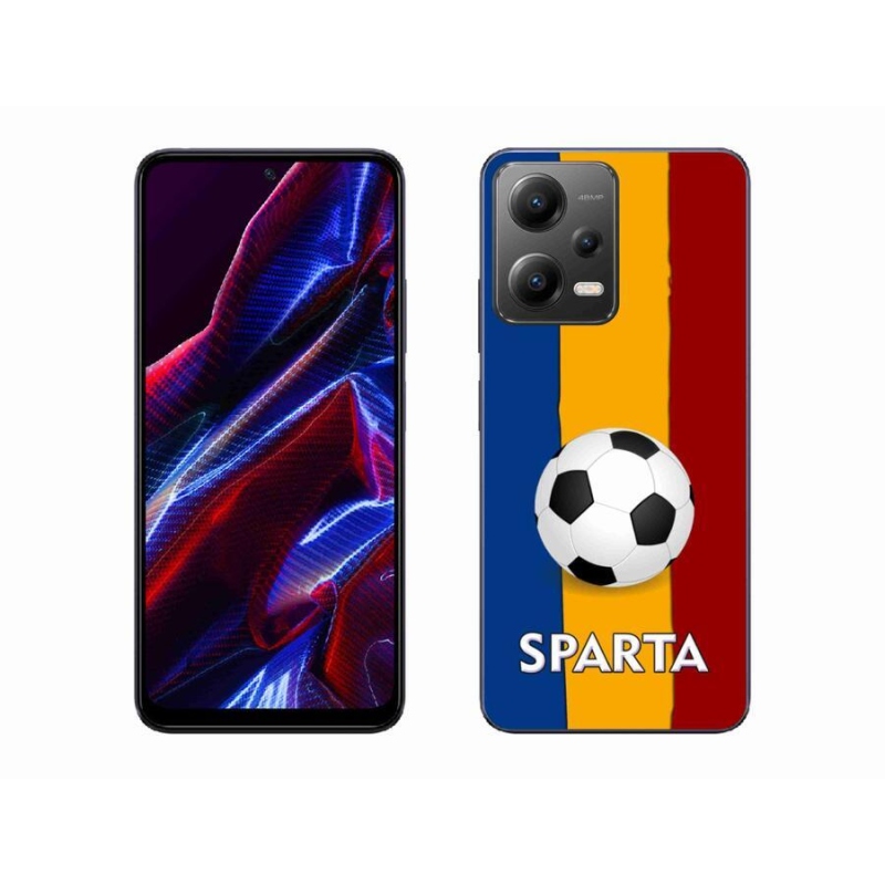 Gélový kryt mmCase na mobil Xiaomi Poco X5 5G - futbal 1