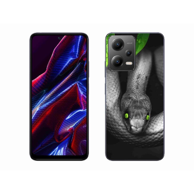 Gélový kryt mmCase na mobil Xiaomi Poco X5 5G - had