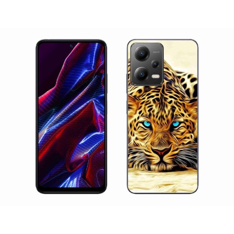 Gélový kryt mmCase na mobil Xiaomi Poco X5 5G - kreslený tiger