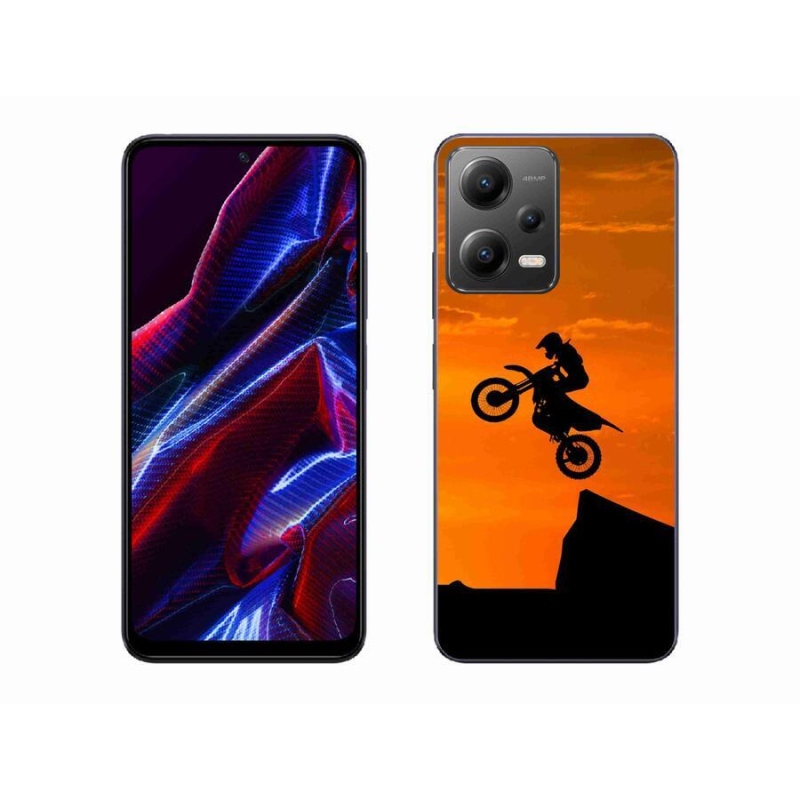 Gélový kryt mmCase na mobil Xiaomi Poco X5 5G - motocross