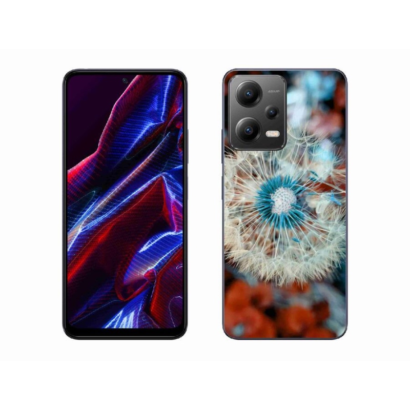 Gélový kryt mmCase na mobil Xiaomi Poco X5 5G - odkvitnutá púpava 1