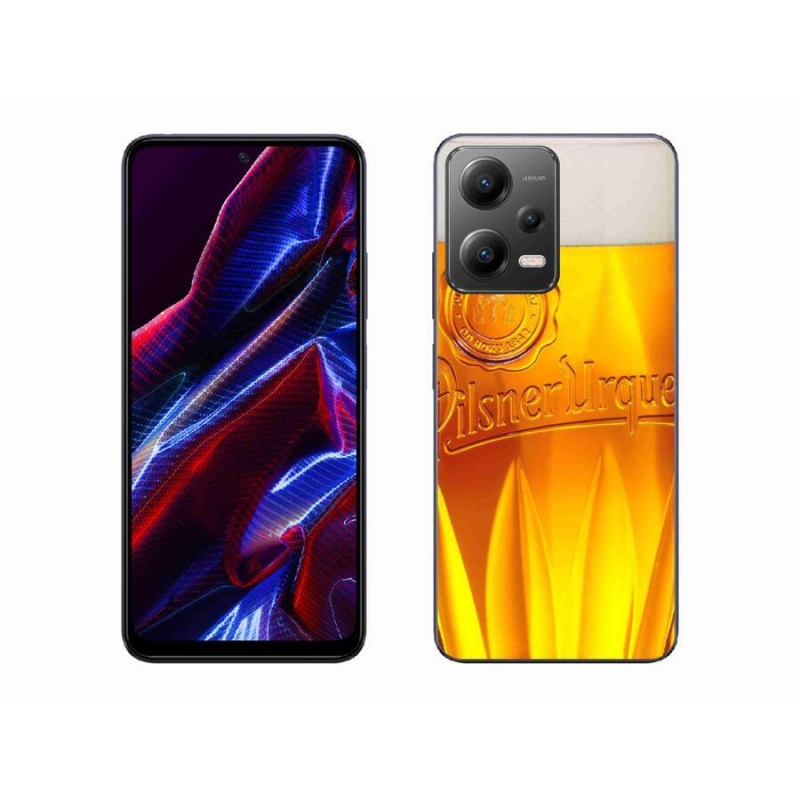 Gélový kryt mmCase na mobil Xiaomi Poco X5 5G - pivo