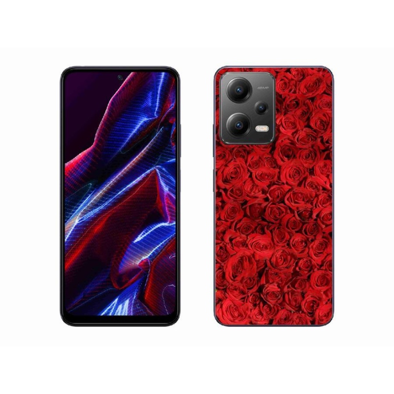 Gélový kryt mmCase na mobil Xiaomi Poco X5 5G - ruža