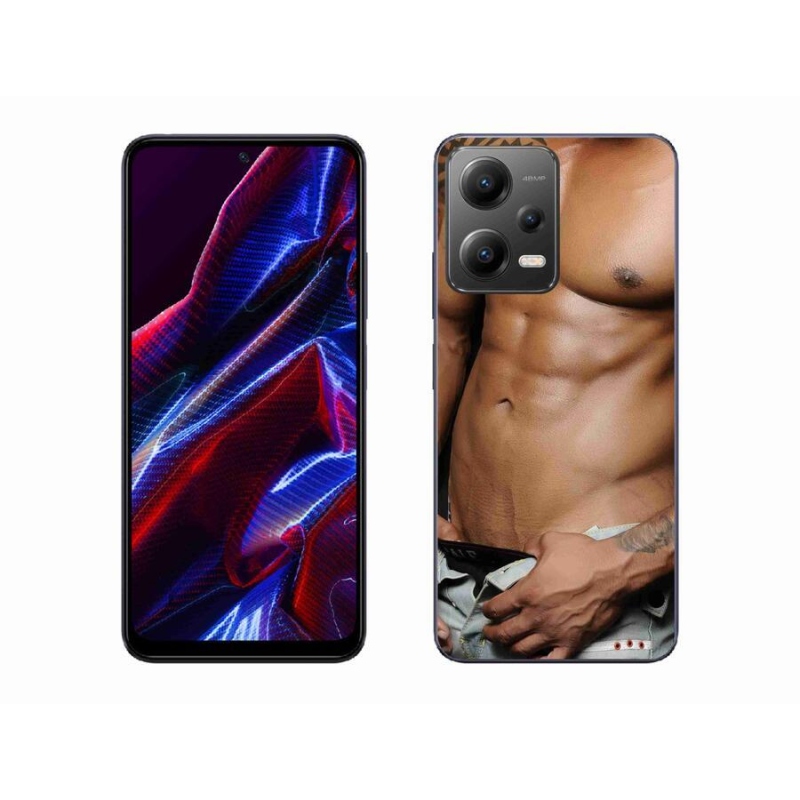 Gélový kryt mmCase na mobil Xiaomi Poco X5 5G - sexy muž