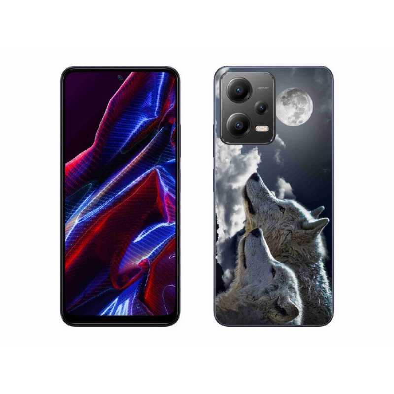 Gélový kryt mmCase na mobil Xiaomi Poco X5 5G - vlci