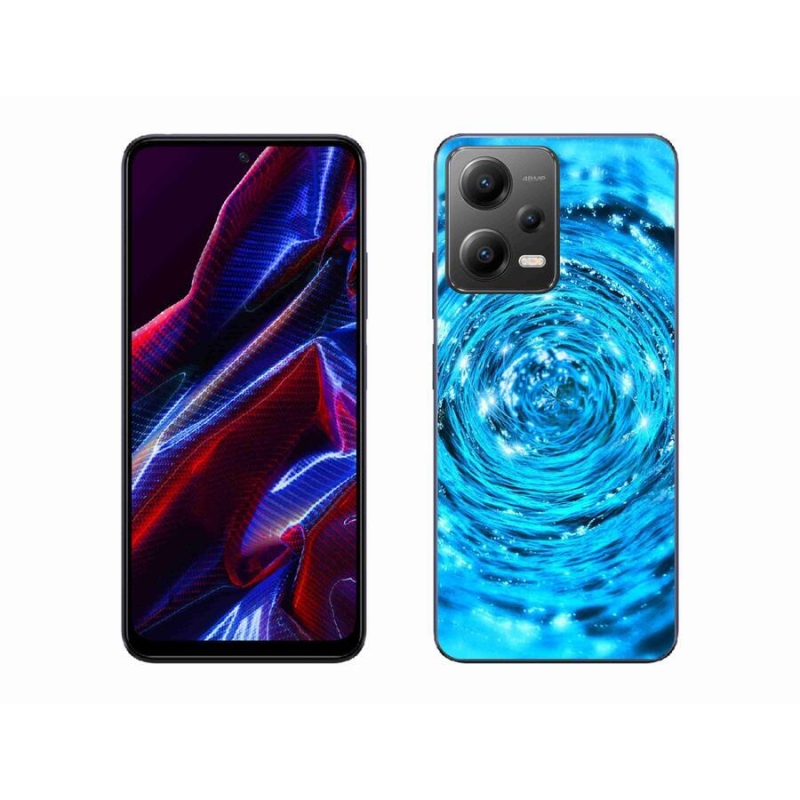 Gélový kryt mmCase na mobil Xiaomi Poco X5 5G - vodný vír