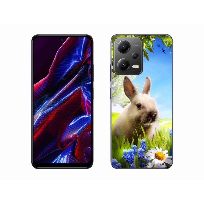 Gélový kryt mmCase na mobil Xiaomi Poco X5 5G - zajačik