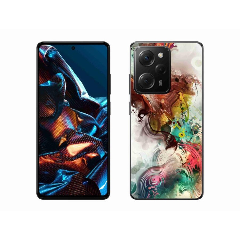 Gélový kryt mmCase na mobil Xiaomi Poco X5 Pro 5G - abstrakt 1