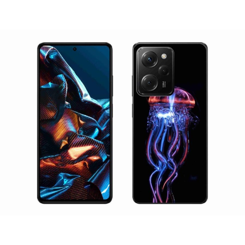 Gélový kryt mmCase na mobil Xiaomi Poco X5 Pro 5G - medúza
