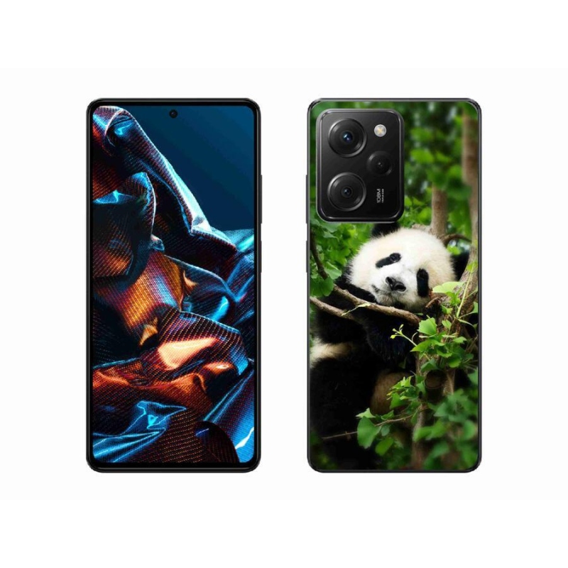 Gélový kryt mmCase na mobil Xiaomi Poco X5 Pro 5G - panda