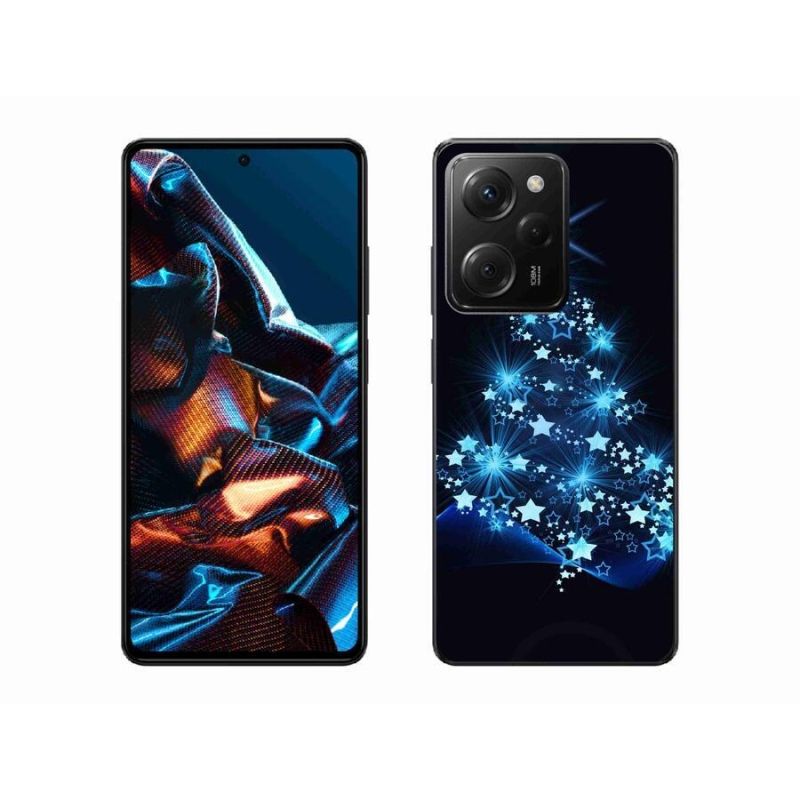 Gélový kryt mmCase na mobil Xiaomi Poco X5 Pro 5G - vianočný stromček