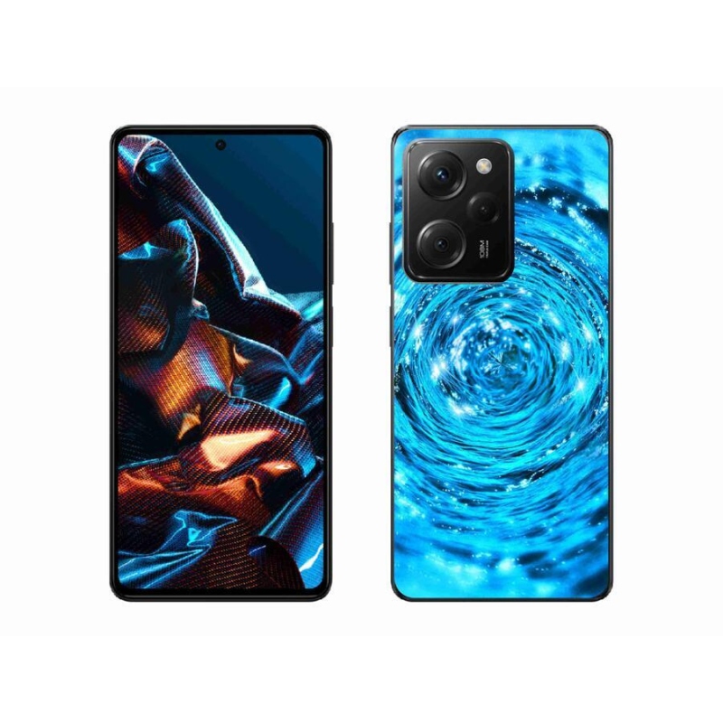 Gélový kryt mmCase na mobil Xiaomi Poco X5 Pro 5G - vodný vír