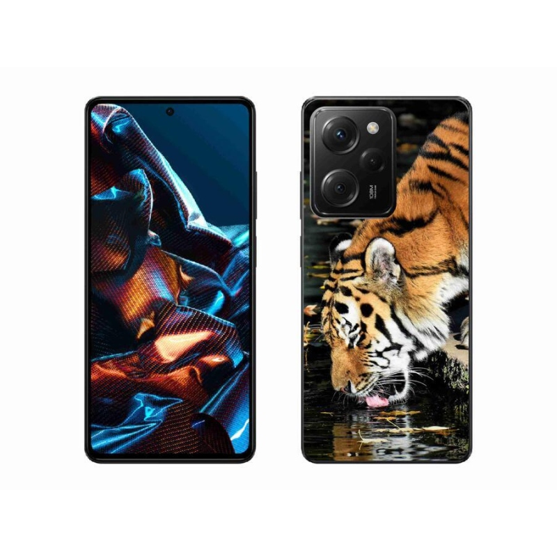 Gélový kryt mmCase na mobil Xiaomi Poco X5 Pro 5G - smädný tiger