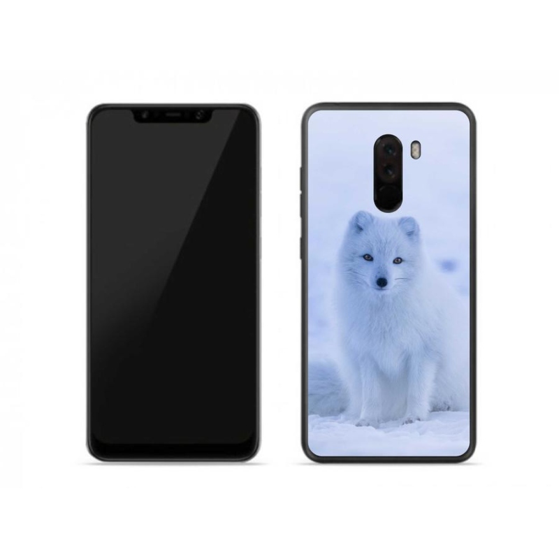 Gélový kryt mmCase na mobil Xiaomi Pocophone F1 - polárna líška