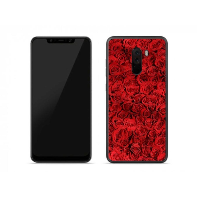 Gélový kryt mmCase na mobil Xiaomi Pocophone F1 - ruža