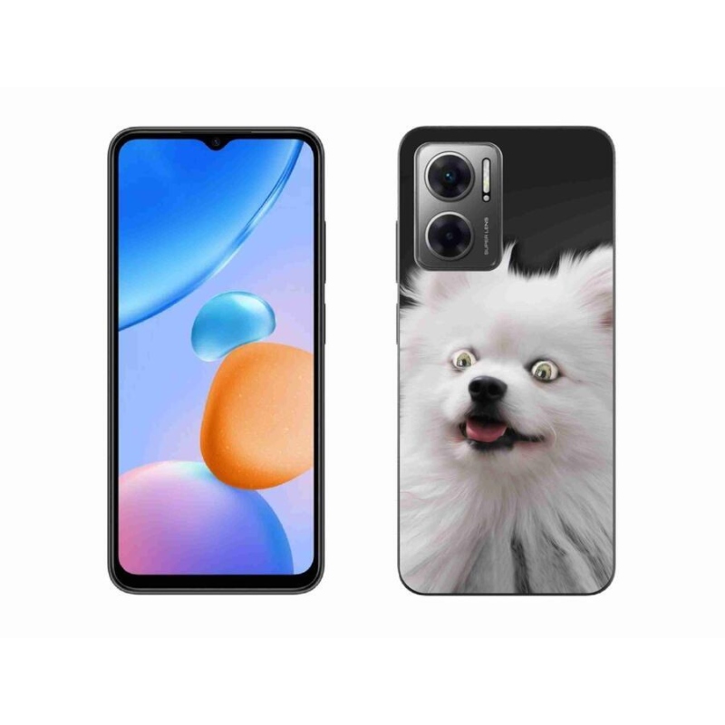 Gélový kryt mmCase na mobil Xiaomi Redmi 10 5G - biely špic