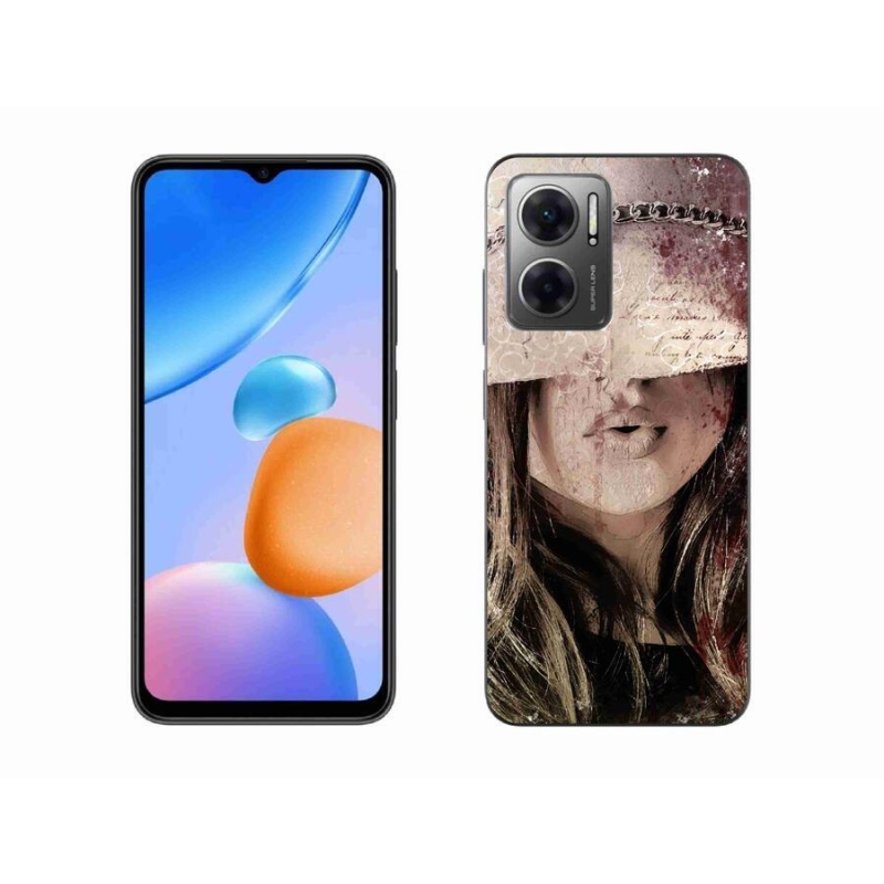 Gélový kryt mmCase na mobil Xiaomi Redmi 10 5G - dievča