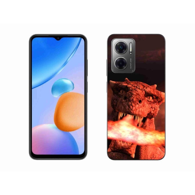 Gélový kryt mmCase na mobil Xiaomi Redmi 10 5G - drak