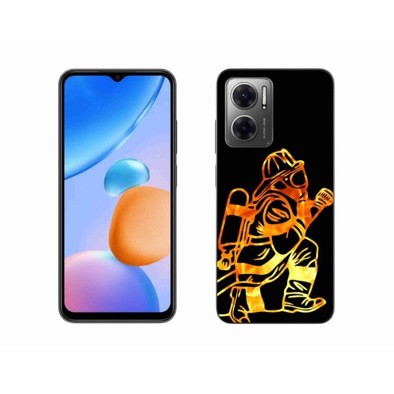 Gélový kryt mmCase na mobil Xiaomi Redmi 10 5G - hasič 1