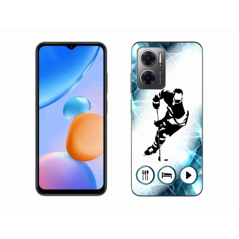Gélový kryt mmCase na mobil Xiaomi Redmi 10 5G - hokej 1