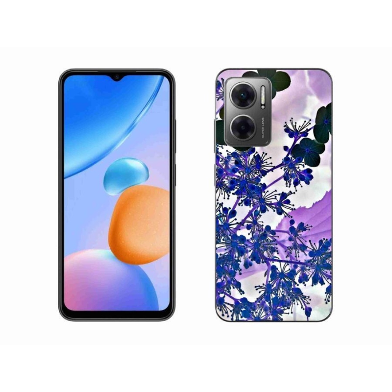 Gélový kryt mmCase na mobil Xiaomi Redmi 10 5G - kvet hortenzie