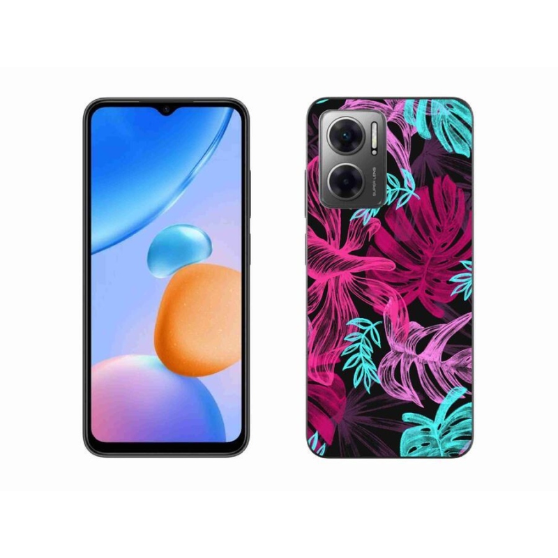 Gélový kryt mmCase na mobil Xiaomi Redmi 10 5G - kvety 1