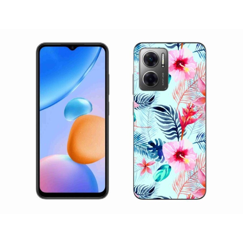 Gélový kryt mmCase na mobil Xiaomi Redmi 10 5G - kvety