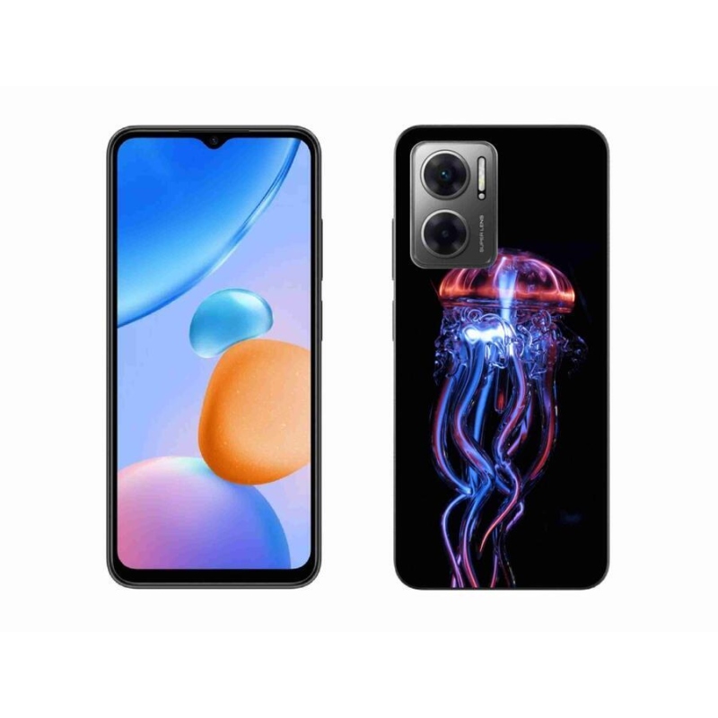 Gélový kryt mmCase na mobil Xiaomi Redmi 10 5G - medúza