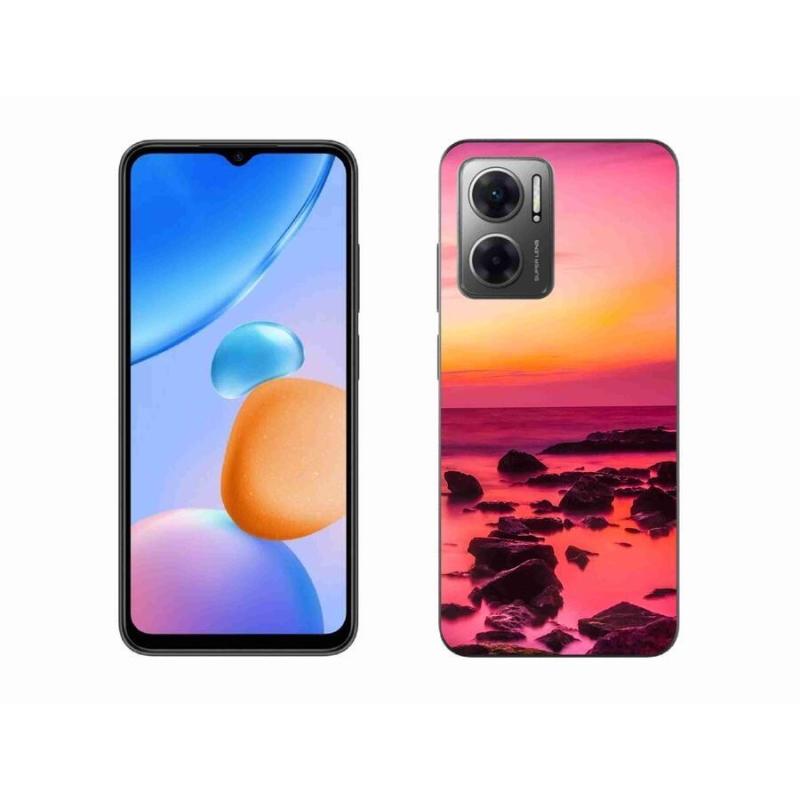 Gélový kryt mmCase na mobil Xiaomi Redmi 10 5G - more a žiara