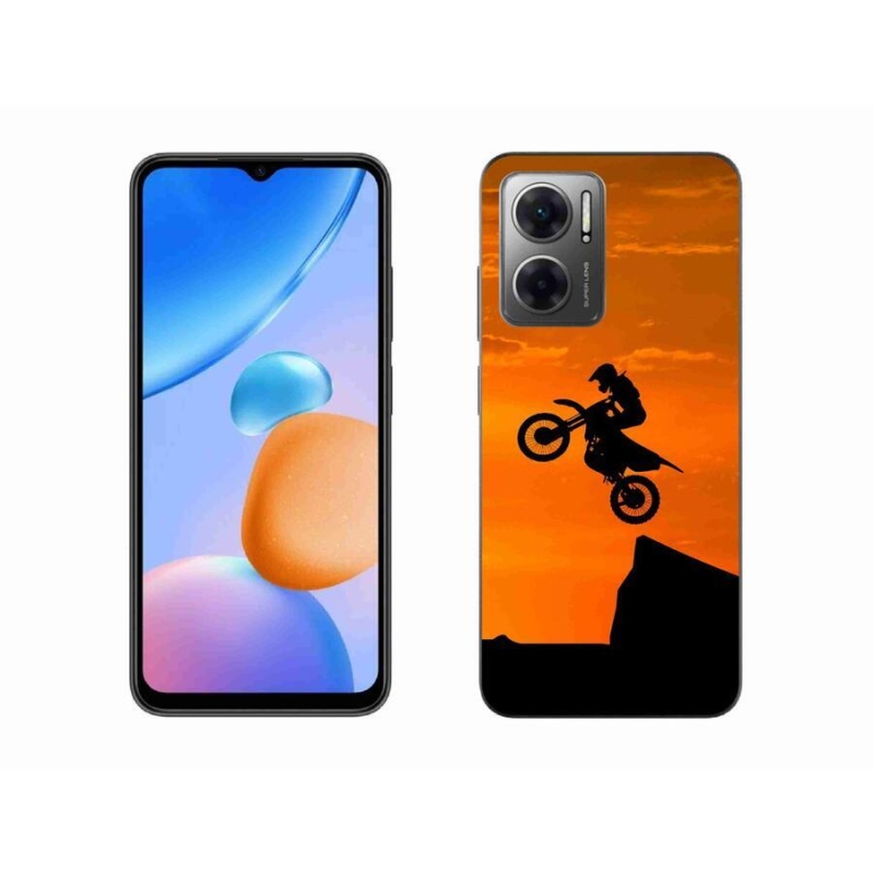Gélový kryt mmCase na mobil Xiaomi Redmi 10 5G - motocross