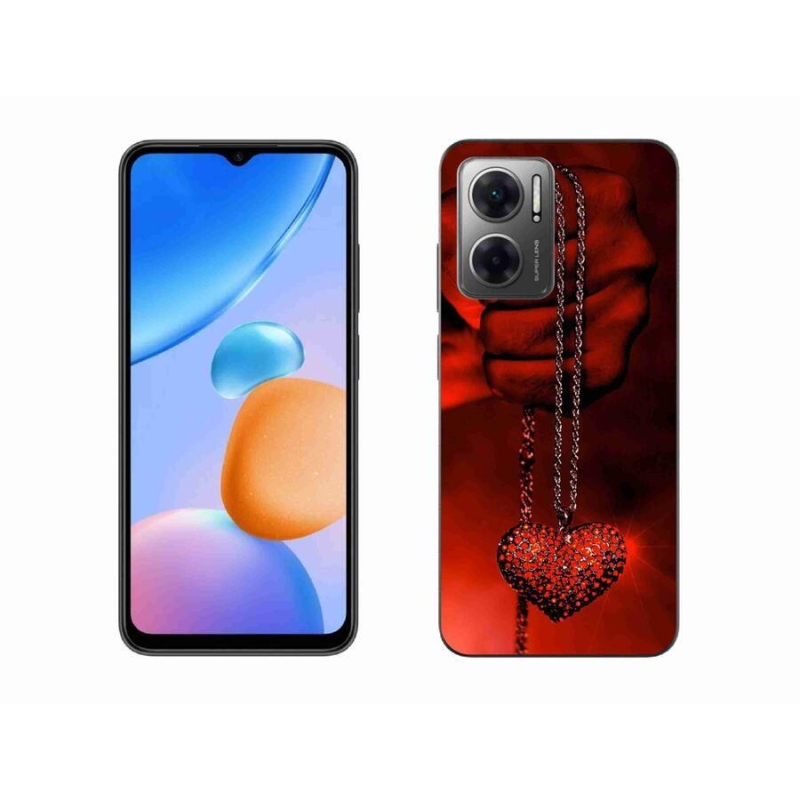 Gélový kryt mmCase na mobil Xiaomi Redmi 10 5G - náhrdelník