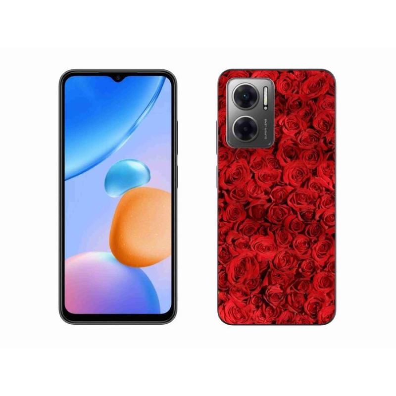 Gélový kryt mmCase na mobil Xiaomi Redmi 10 5G - ruža