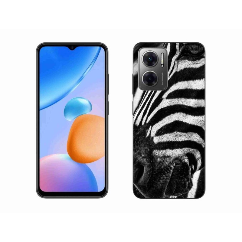 Gélový kryt mmCase na mobil Xiaomi Redmi 10 5G - zebra