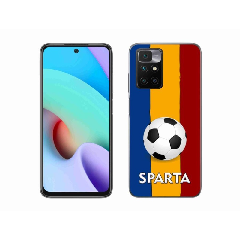 Gélový kryt mmCase na mobil Xiaomi Redmi 10/Redmi 10 (2022) - futbal 1