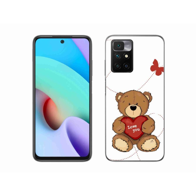 Gélový kryt mmCase na mobil Xiaomi Redmi 10/Redmi 10 (2022) - love you