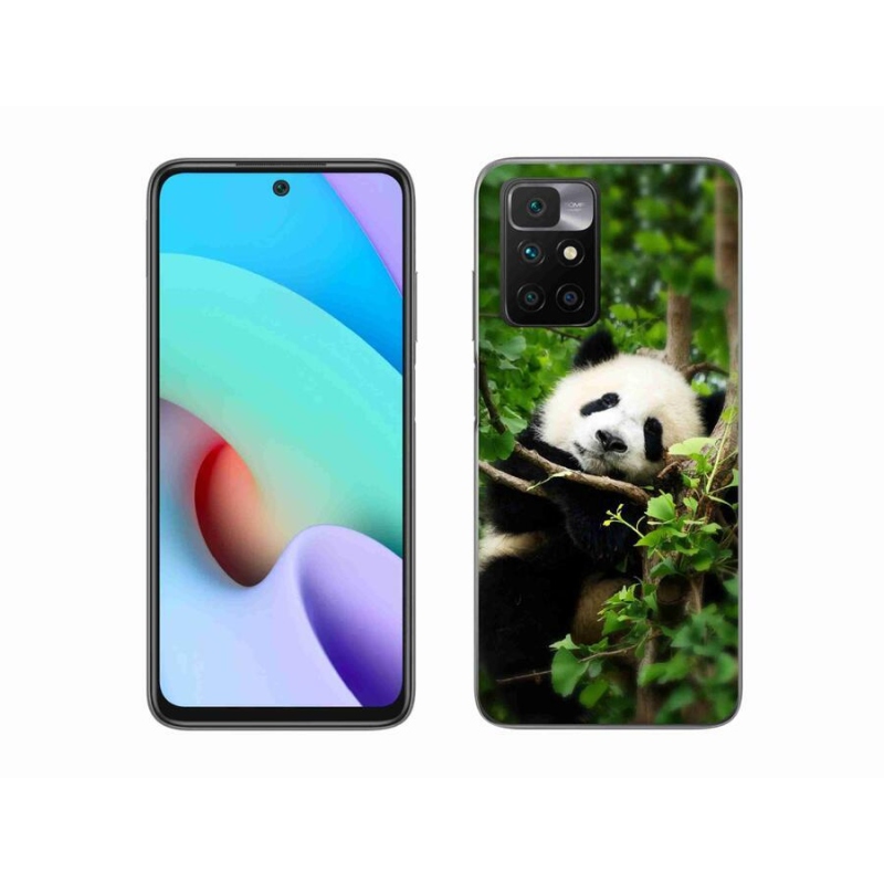 Gélový kryt mmCase na mobil Xiaomi Redmi 10/Redmi 10 (2022) - panda