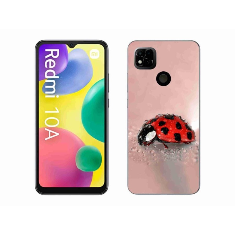 Gélový kryt mmCase na mobil Xiaomi Redmi 10A - lienka