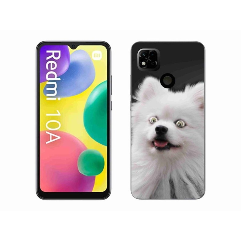 Gélový kryt mmCase na mobil Xiaomi Redmi 10A - biely špic